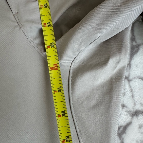 Lululemon Men's ABC Slim-Fit 5 Pocket Pant Warpstreme Grey Size 36 NEW - Picture 9 of 10